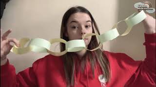 Make a Paper Chain Snake with Megan