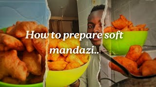 How to prepare mandazi served with mixed tea as we celebrate Mashujaa day |Kenstan Adam