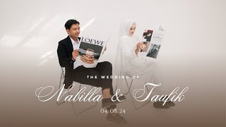 LIVE - AKAD NIKAH & RESEPSI NABILLA & TAUFIK #meNATAkisah