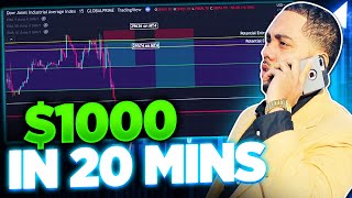 $1K in 20 Mins LIVE!!