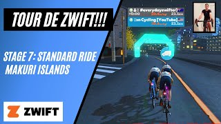 Photo Finish for the Ages!!! // In the Hurt Locker // Tour de Zwift Stage 7 Category B // Escalator