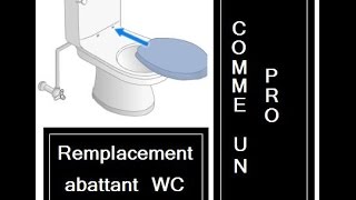 Remplacement abattant WC