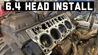 HOW TO REPLACE HEAD GASKETS ON 6.4 POWERSTROKE (Part 2: Install)