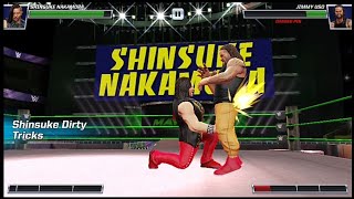 WWE mayhem Shinsuke Nakamura,new move gameplay