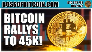 Bitcoin Price Live Prediction 🌟 BK Crypto News Boss of Bitcoin BTC USD TA Analysis | Dec 2023 Today