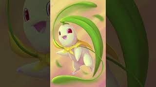 Chikorita - Mystery Dungeon Speed Paint #Shorts