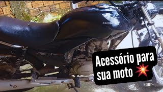 ACESSÓRIO PARA A FAN 150 DE APENAS 10 REAIS  ✅ #inscreva_se #deus #moto