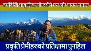 मनमोहक दृष्यले यात्रीको दुःख भुलाउने: पुनहिल | Poon Hill trek