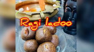 Ragi ladoo with jaggery | Healthy kids sweet! சத்தான ராகி லட்டு| ರಾಗಿ ಲಾಡು