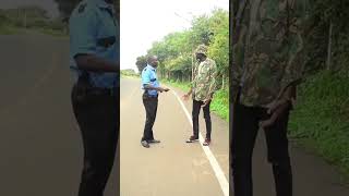 Officer Vs Kdf #comedy #kensoja #funny #shortvideo #tiktok #trending #shots #policecomedy#short