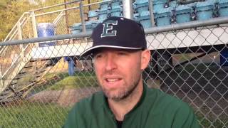 Eastside baseball coach Chris Clay