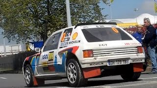 Legendary PEUGEOT 205 TURBO 16 EVOLUTION 1 group B rallycar 1984 FIA sound [HD]