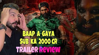 Pushpa 2 Trailer Review |  Pushpa The Rule Hindi Trailer Reaction | Allu Arjun | Other Topic09