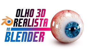 🟠Como fazer olho 3D realista no Blender #shorts