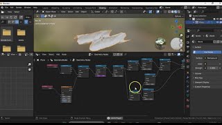 how to develop a procedural node chain in blender