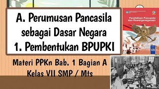 1. Pembentukan BPUPKI