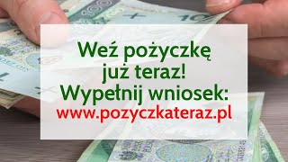 Weź pożyczkę już teraz! Z nami to proste! - www.pozyczkateraz.pl - Pożyczka bez BIK, bez KRD!!!