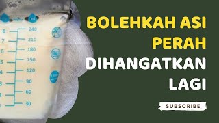 Bolehkah ASI Perah Dihangatkan Lagi - Seputar Susu