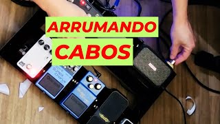 COMO ARRUMAR CABO DE GUITARRA - Pedais ao Amp com Conectores Angulados 🎸