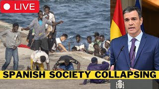 🚨 LIVE: Spanish Government OPENS Border To Illegal Migrants