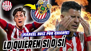 ¡BIENVENIDO A CHIVAS! MARCEL RUIZ LLEGARÍA A CHIVAS y Chicote se iría a cambio