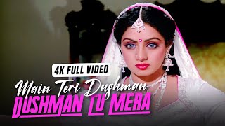 Main Teri Dushman, Dushman Tu Mera - 4K Video Song | Nagina |Rishi Kapoor, Sridevi| @REAL4KVIDEO​