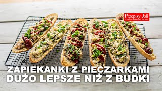 ZAPIEKANKI Z PIECZARKAMI DUŻO LEPSZE NIŻ Z BUDKI -  NAJLEPSZY PRZEPIS