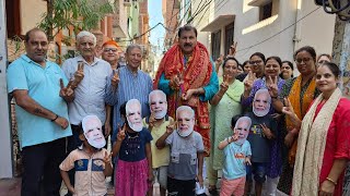 BJP का चुनाव प्रचार जोरों पर - "Arvind Gupta Zindabad" से गूंजा Rehari Colony