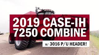 Walkaround - 2019 Case IH 7250 Axial Flow Combine w/ 3016 Header (SOLD) | Redhead Equipment