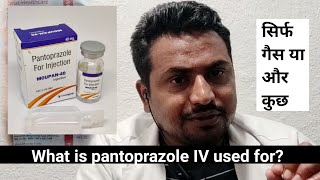 What is pantoprazole IV used for?