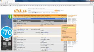 dict.cc - Das Onlinewörterbuch mit Vokabeltrainer
