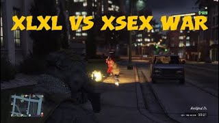 GTA Online - XLXL BATTLE XSEX CREW ft hhp hotboy & Tjaxson