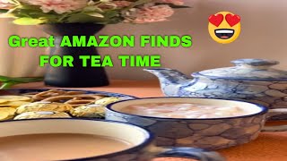 TEA TIME | BEAUTIFUL SKY | Snack Time | RELAXING Video | Evening | Amazon #teaparty #sky #amazon