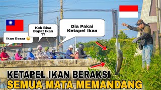 Semua Mata Memandang Cari Ikan Pakai Ketapel Jadi Tontonan Warga Taiwan