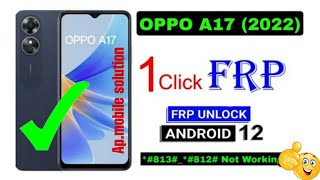 oppo A17 frp unlock tool