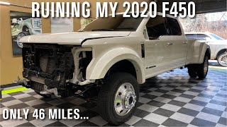 MY 2020 LIMITED F450 IS IN PIECES!!!