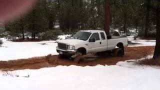 F250 lifted mud pit