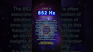 852 Hz, Awaken Intuition, Open Third Eye, Spiritual Enlightenment, Clarity, Remove Blockages