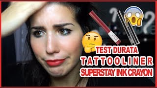 MAYBELLINE TATTOO LINER EYELINER, PERFETTO PER 36 ORE??STRESS TEST