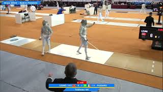 Oran World Cup 2024 SWS - L64 - Laren Leung HKG v Eloisa Passaro ITA