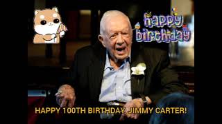 HAPPY 100TH BIRTHDAY JIMMY CARTER!