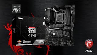 [UNBOXING] MSI B550-A Pro AM4 Motherboard