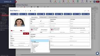 ElektraWeb IK - Sicil Kartı Oluşturma