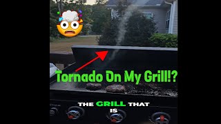 Incredible Tornado Spotted on My Grill! Convection Mystery!