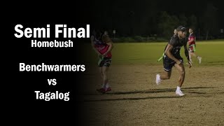 Semi Final Mixed - Benchwarmers vs Tagalog - Homebush Tuesday Oztag Div 1