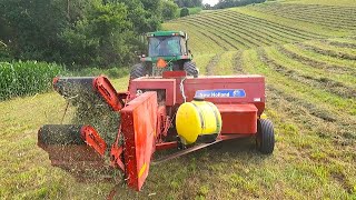 Baling Hay Into Small Square Bales Tips and Tricks! (2024 Hay Season)