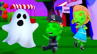 Ghost vs Zombies | Cartoon for Kids | Dolly and Friends