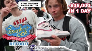 SPENDING $35,000 AT SNEAKER CON DETROIT