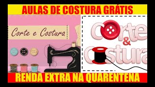 AULAS DE COSTURA GRATIS COSTURA PARA INICIANTES CURSO DE COSTURA PARA INICIANTES CORTE E COSTURA