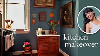 the LAZY GIRL kitchen makeover. ($500 budget)